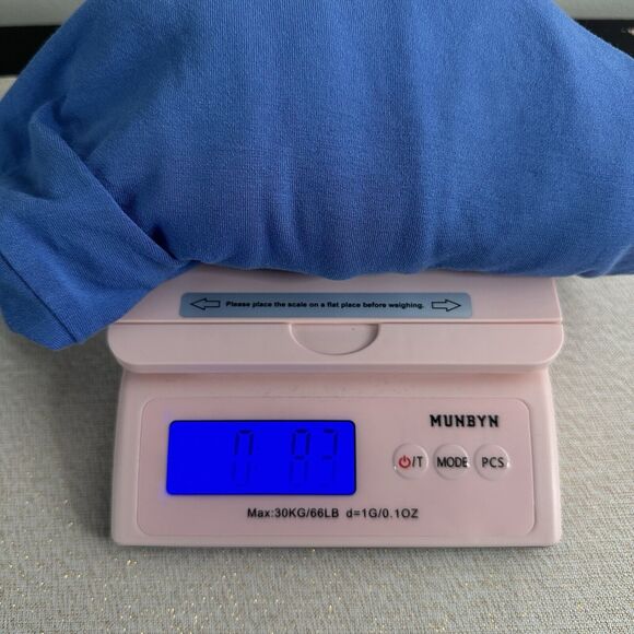 J Jill Wearever Top Womans Size L Blue Blouse Stretch Knit Lightweight Pullover - Picture 10 of 10